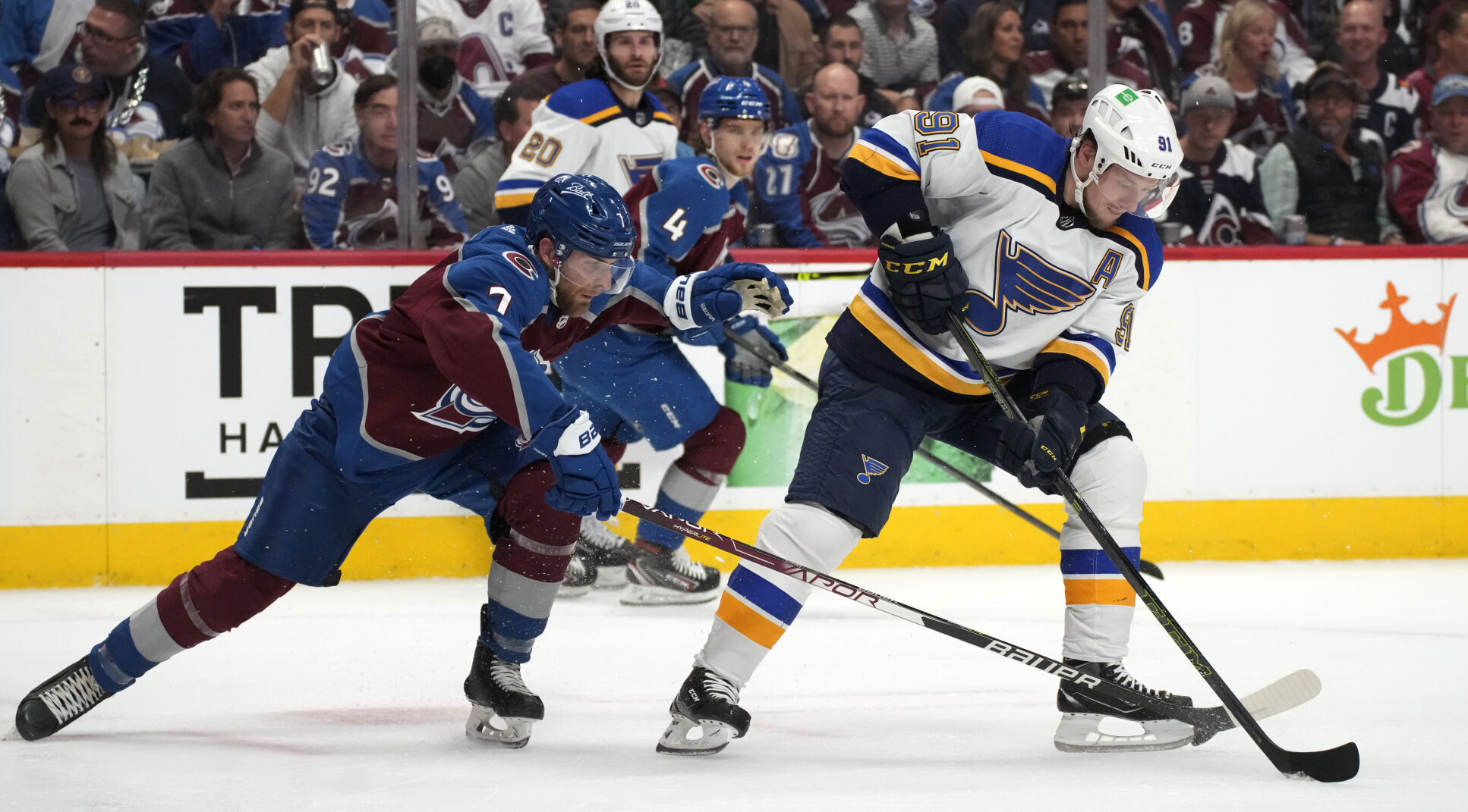 Blues Avalanche Hockey